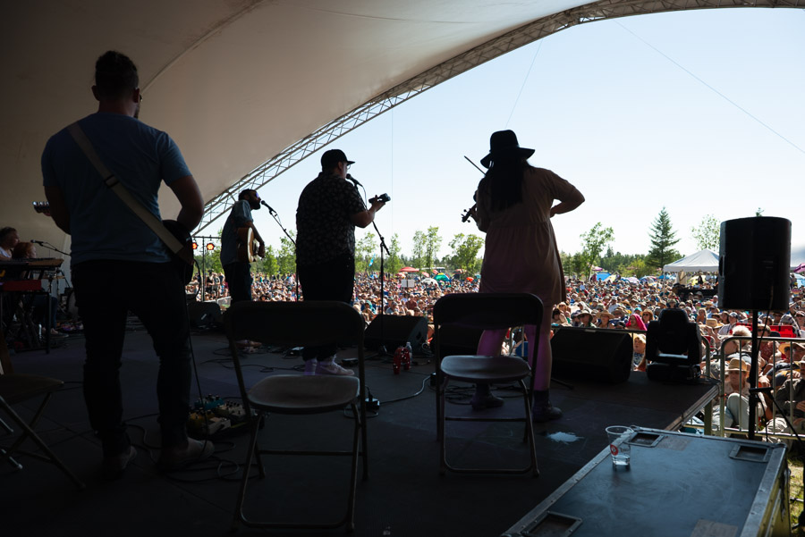 The Strumbellas strum a tune to a crowd that sings every word back at them - folk music at its finest.