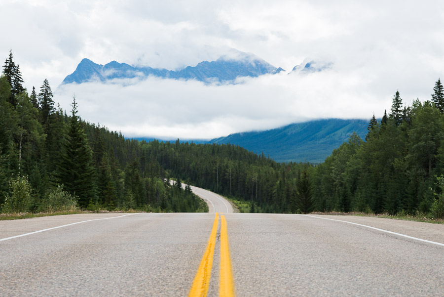 After many months of preparation, it felt great to finally be on the open road of the Icefields Parkway.
