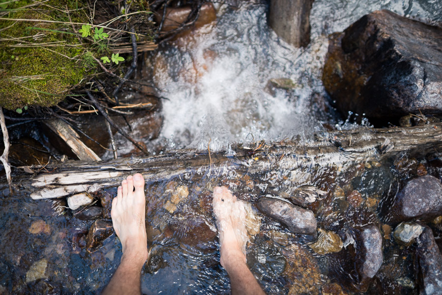 Crisp mountain streams: a blessed source of drinking water, quick baptismal baths, and cleaning grimy clothing.