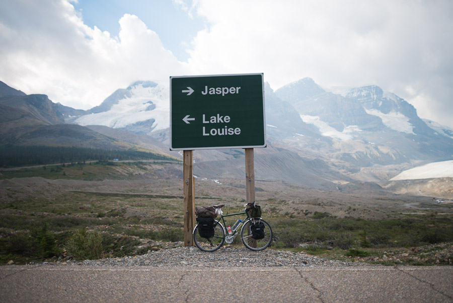 Seemingly all too soon, it’s time to double back north to Jasper to catch another train. Passenger trains pass only through there, so that means doing a loop to get back to the train station if I’m going stick to my plan and skip cycling the Yellowhead Highway, also known as the Highway of Tears.