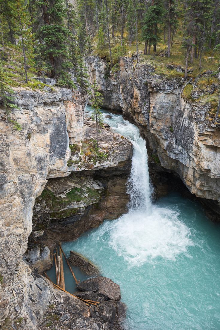 Alongside the overgrown trail there were ten beautiful waterfalls over just a few kilometers.