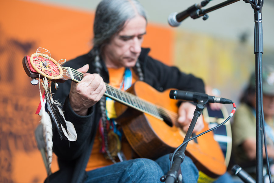 Eric Landry looks inward as he performs a powerful and intimate song, with just him and his guitar.