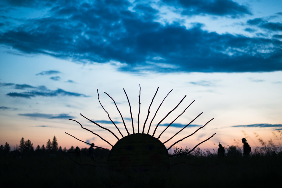 At the end of four full days, the sun sets on a field removed of stages. All good things must come to an end, but it&rsquo;s always comforting to know that the folk fest sun will rise once again with its community the following year.