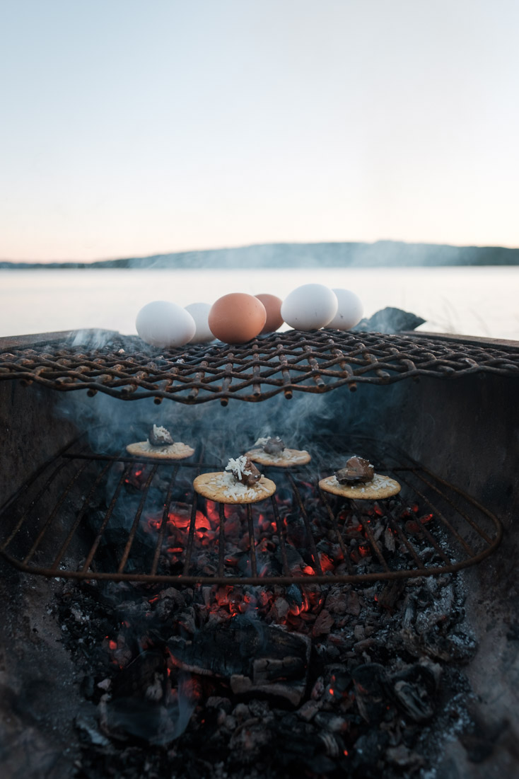 Embers, food, and fresh air - as it used to be.