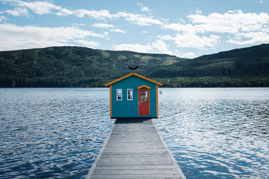 Each fishing stage is full of character, imbued with the character who works out of it.