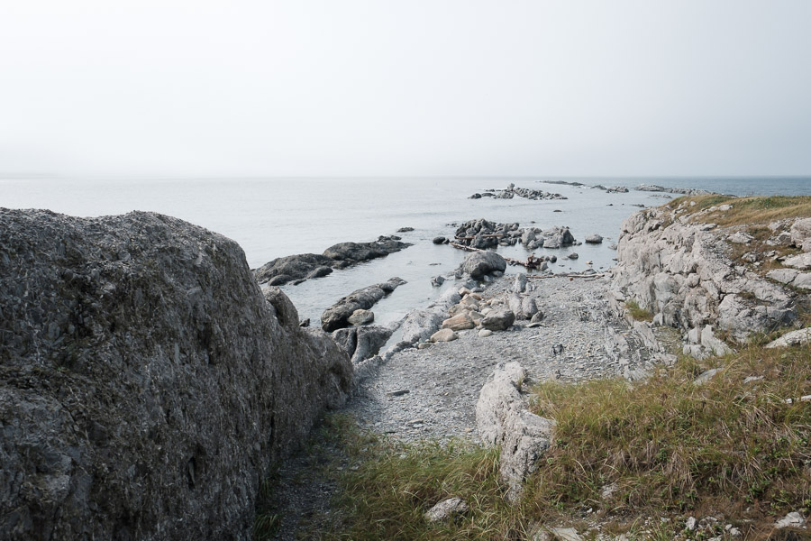 Grey day over the bay.