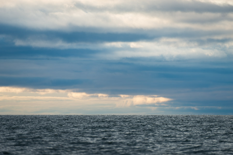Moody weather on the horizon.