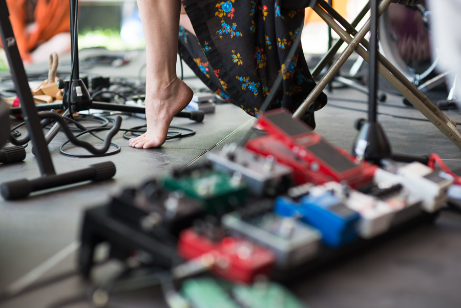 Barefoot and free.